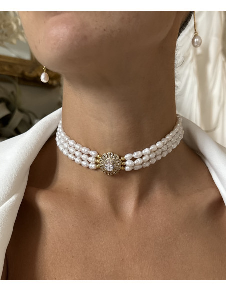 Choker Berta triple